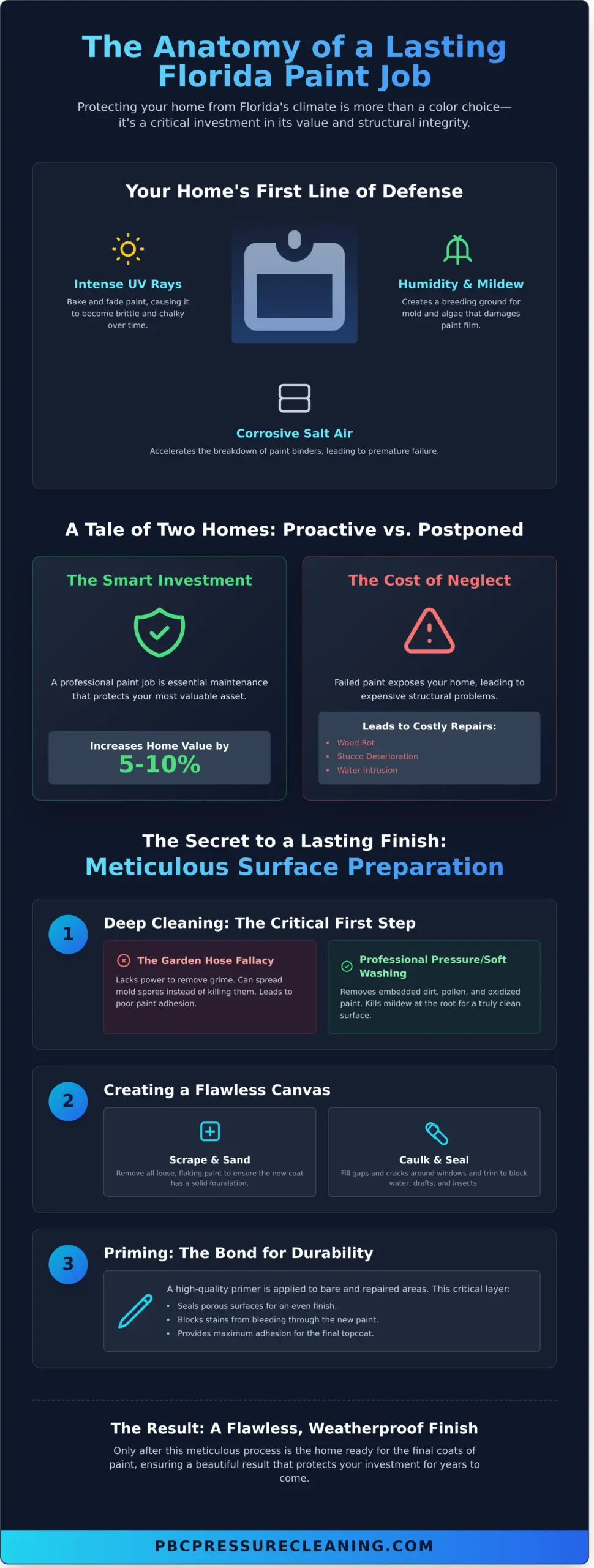 Expert Exterior Painters in Palm Beach County (2026 Guide) Infographic
