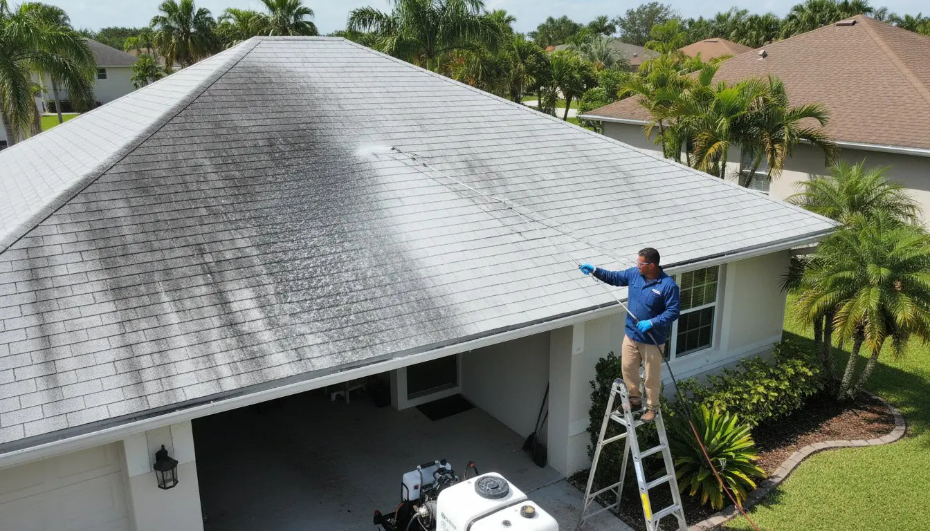 DIY Soft Wash Roof Cleaning: A Complete Guide to Doing It Safely