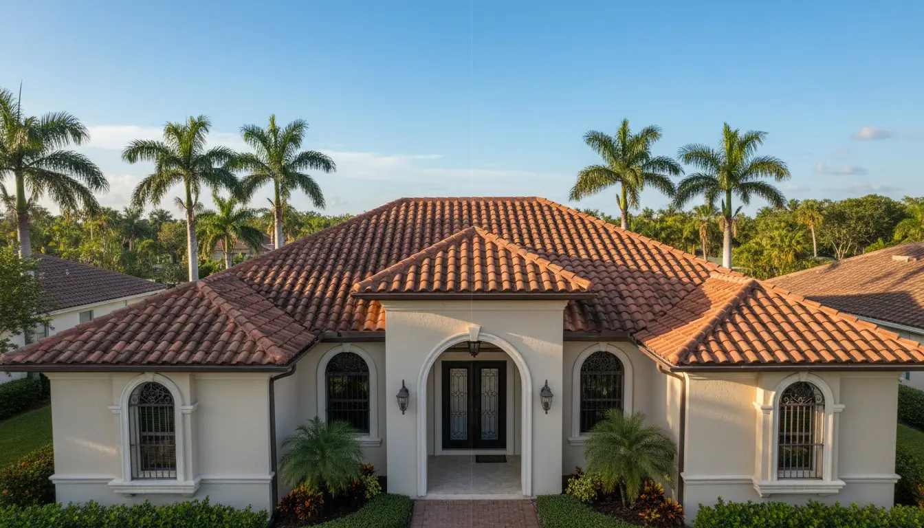 Soft Wash Roof Cleaning: The Complete Guide for Palm Beach County Homeowners