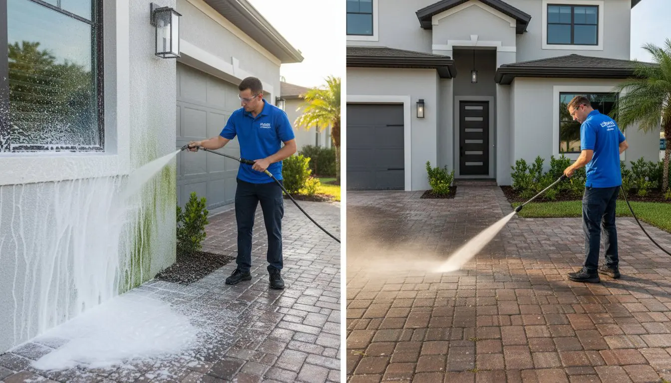 Soft Wash vs. Pressure Wash: The Pro's Guide to Choosing the Right Clean