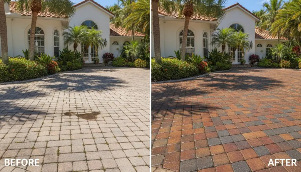 The Top Benefits of Sealing Driveway Pavers in Palm Beach County