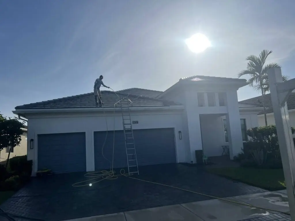 Tile Roof Cleaning in wellington fl