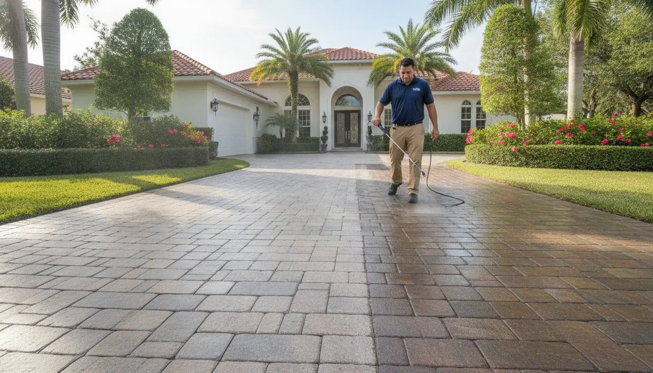 How Much to Seal a Paver Driveway? 2026 Cost Guide for Palm Beach County
