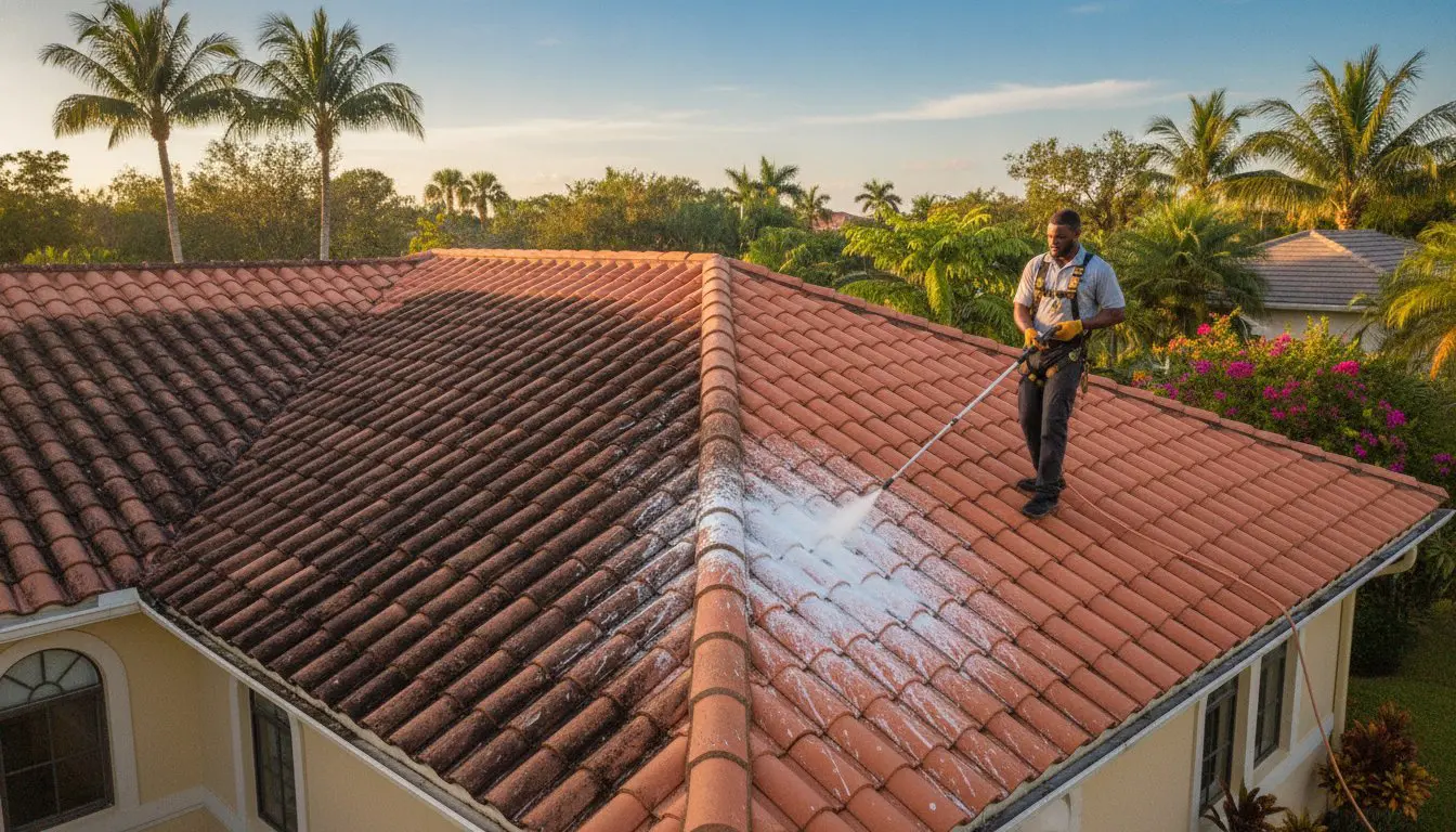 Soft Wash Roof Cleaning vs. Pressure Washing: Which Is Best for Your Florida Home?
