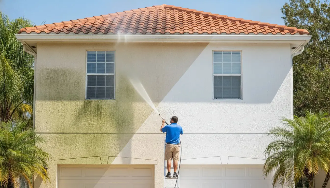 Pressure Washing Before Painting Exterior: The Ultimate Guide for Florida Homeowners