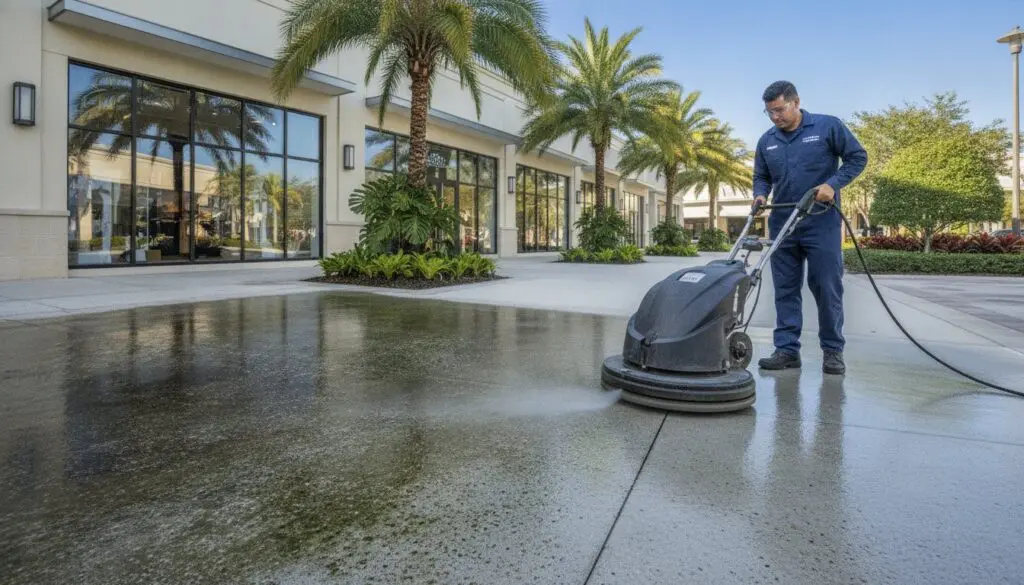 Expert Commercial Pressure Washing in Palm Beach County