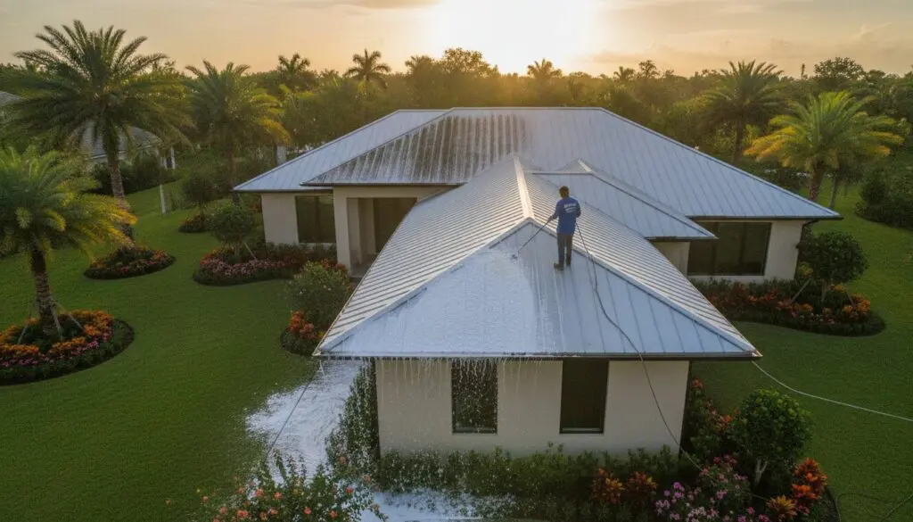 Expert Metal Roof Cleaning in Palm Beach County