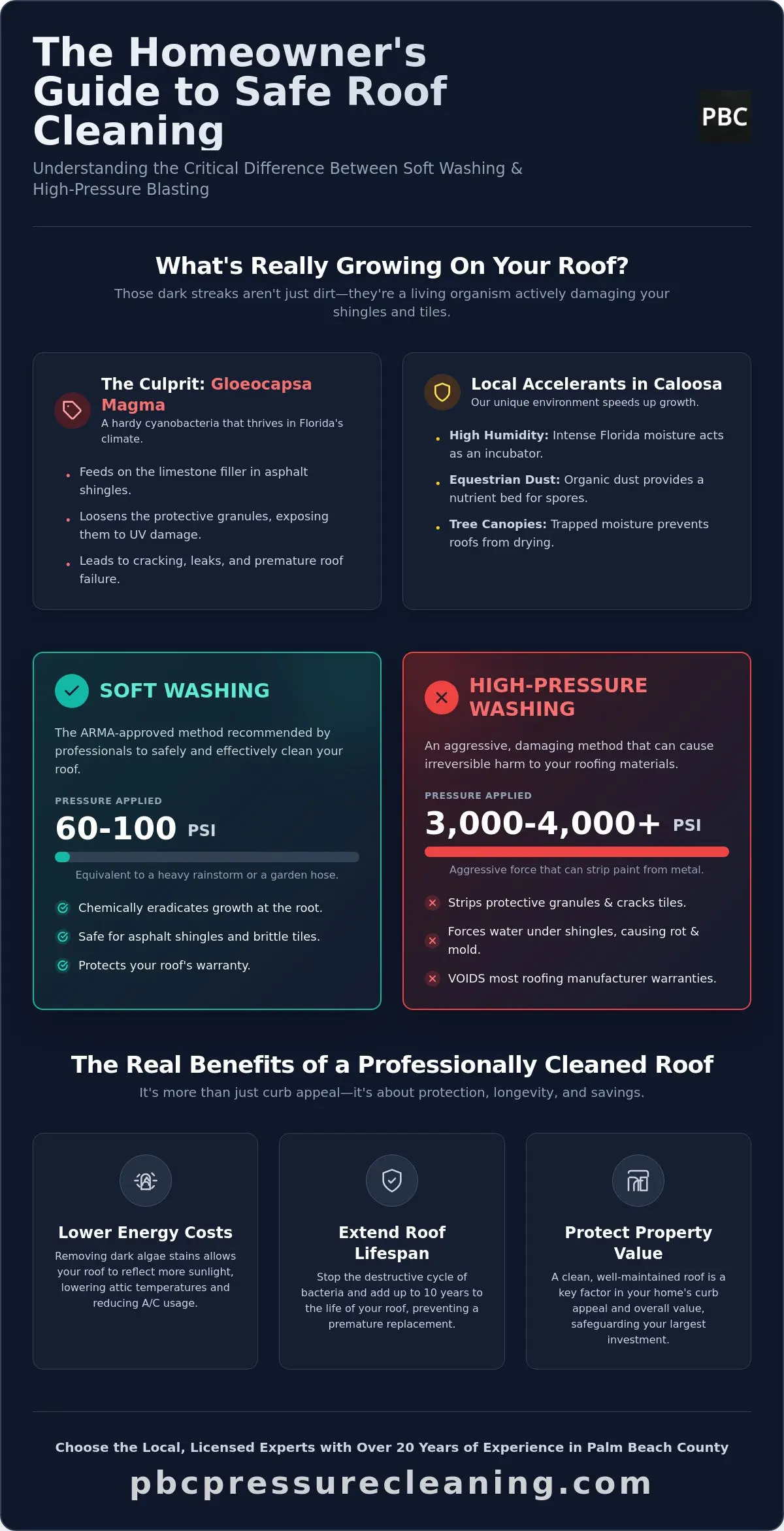 Top-Rated Roof Cleaning in Caloosa | Palm Beach Gardens