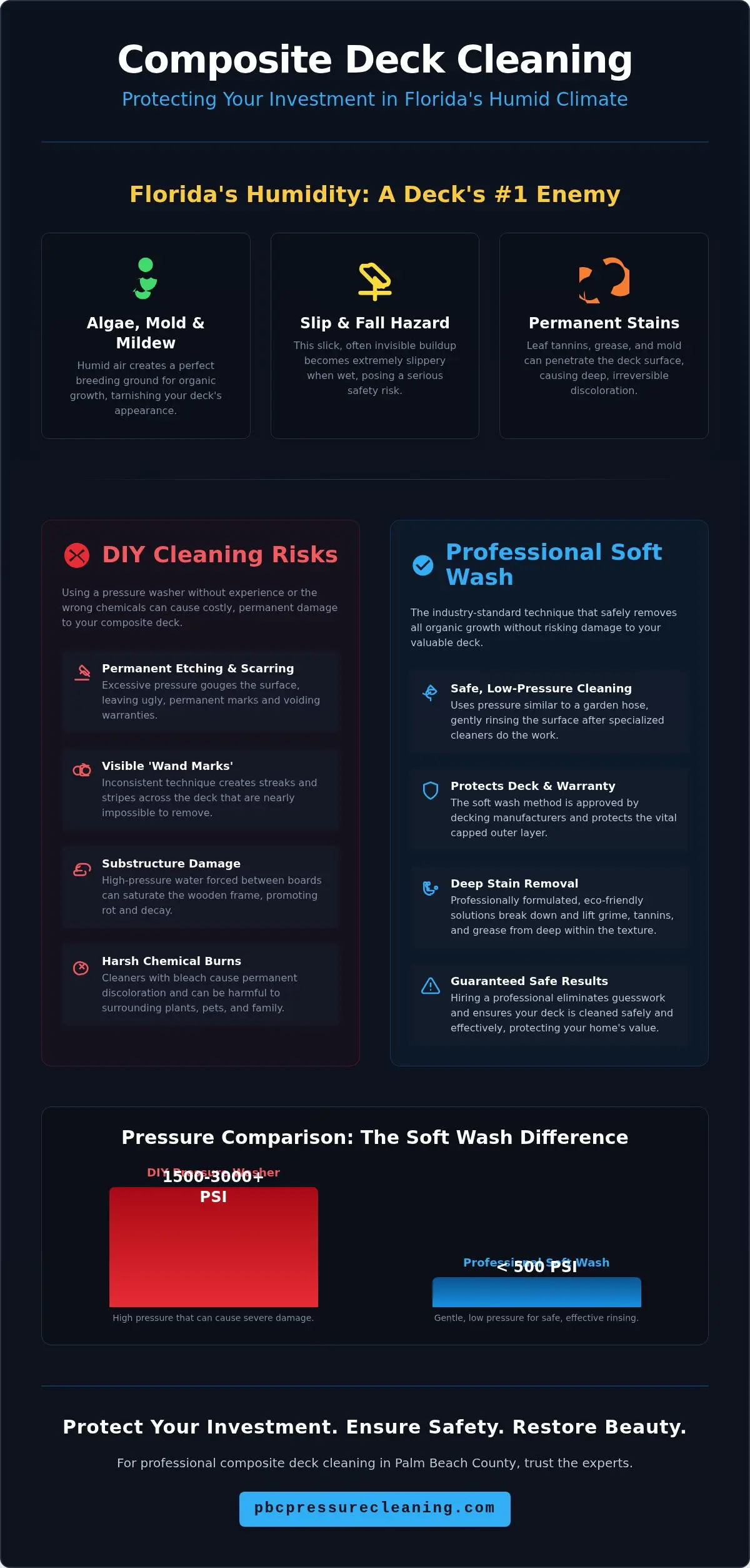 Composite Deck Cleaning: The Professional's Guide for Florida Homeowners