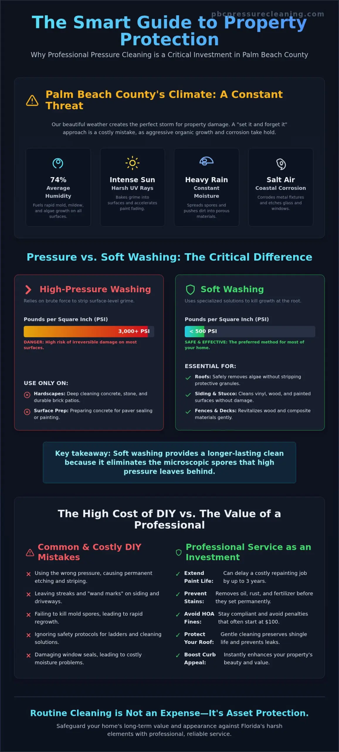 Professional Pressure Cleaning in Palm Beach County: The Ultimate 2026 Guide