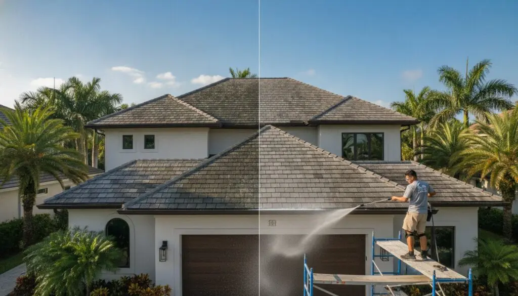 Residential Roof Cleaning in Palm Beach: Safe Methods
