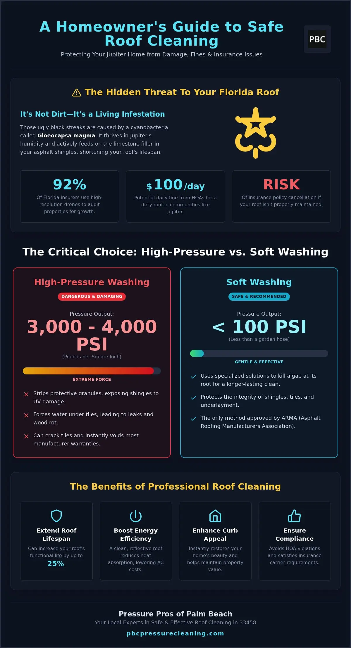 Expert Roof Cleaning 33458: Protect Your Jupiter Home