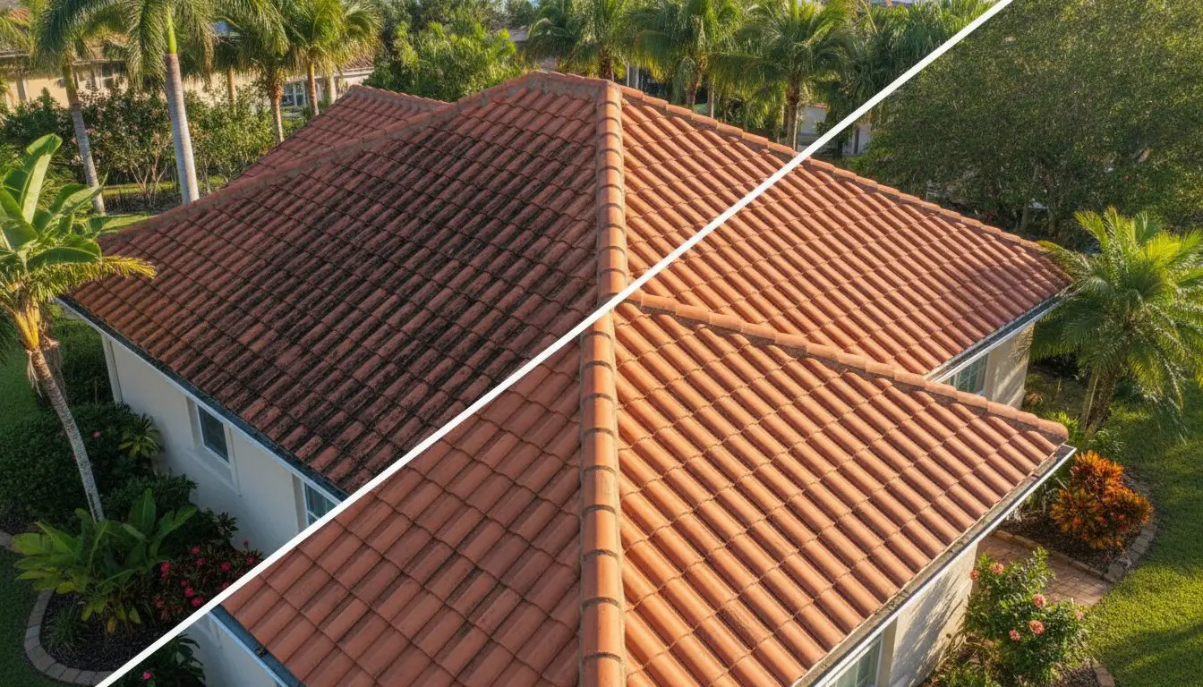 Professional Roof Cleaning in Wellington, FL: Safe Soft Wash Solutions