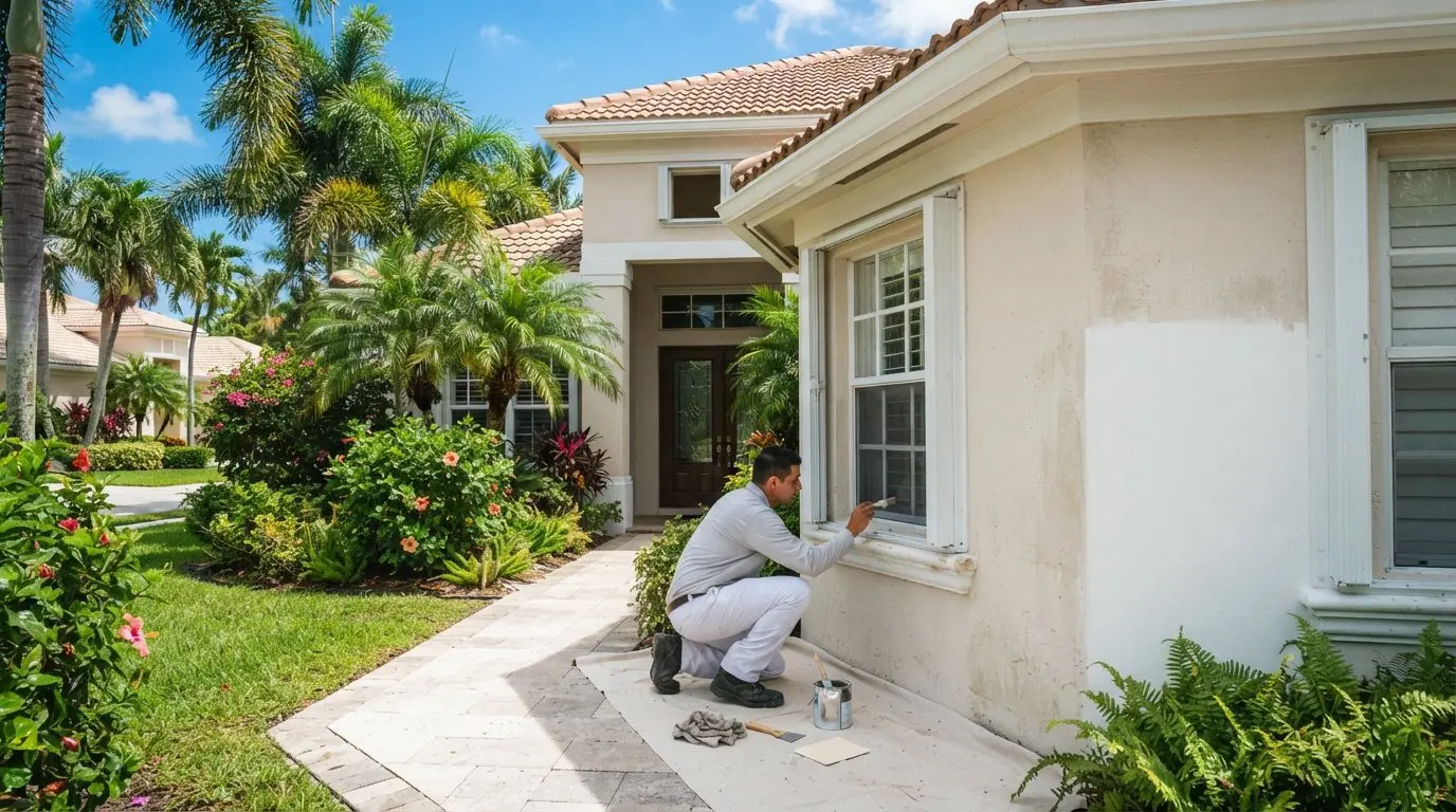 Exterior Paint Touch-Up Services in Palm Beach Gardens: A 2026 Homeowner’s Guide
