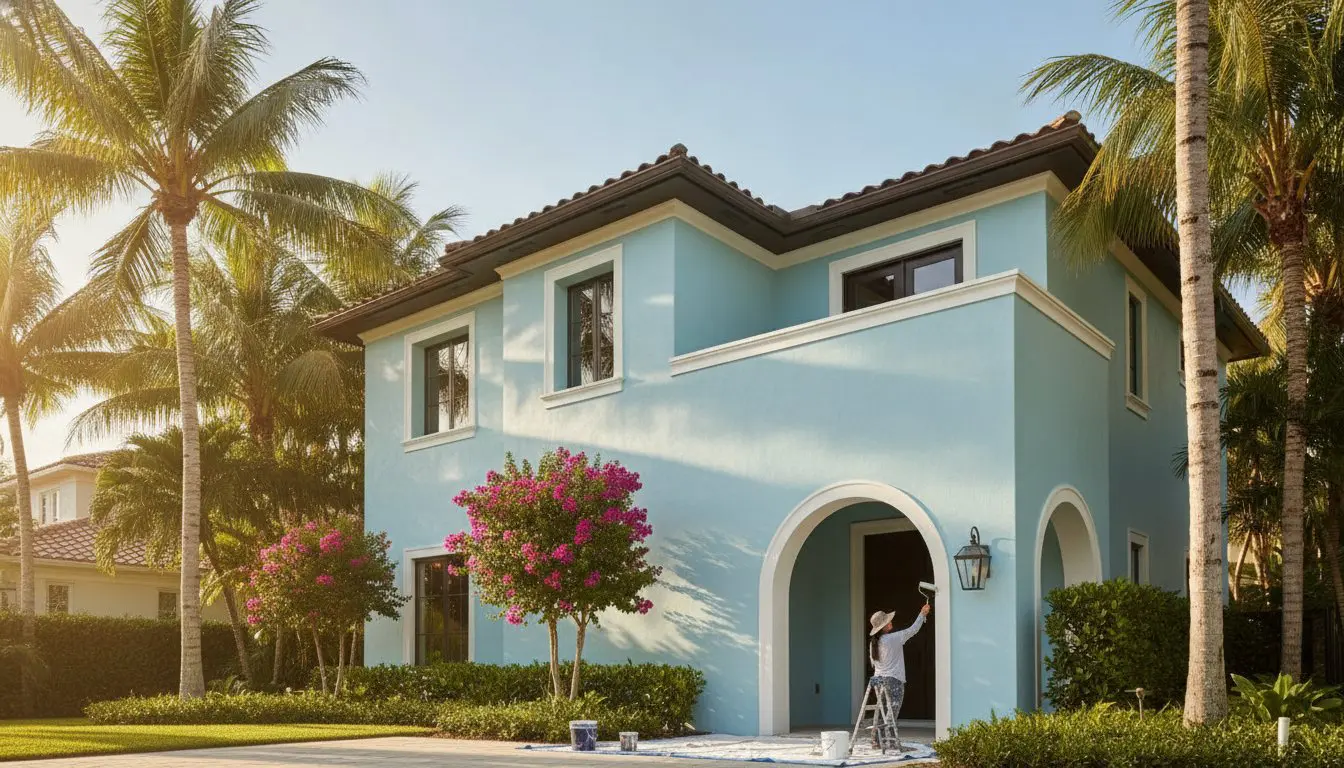 Exterior Painting in Palm Beach County: The Ultimate Homeowner’s Guide