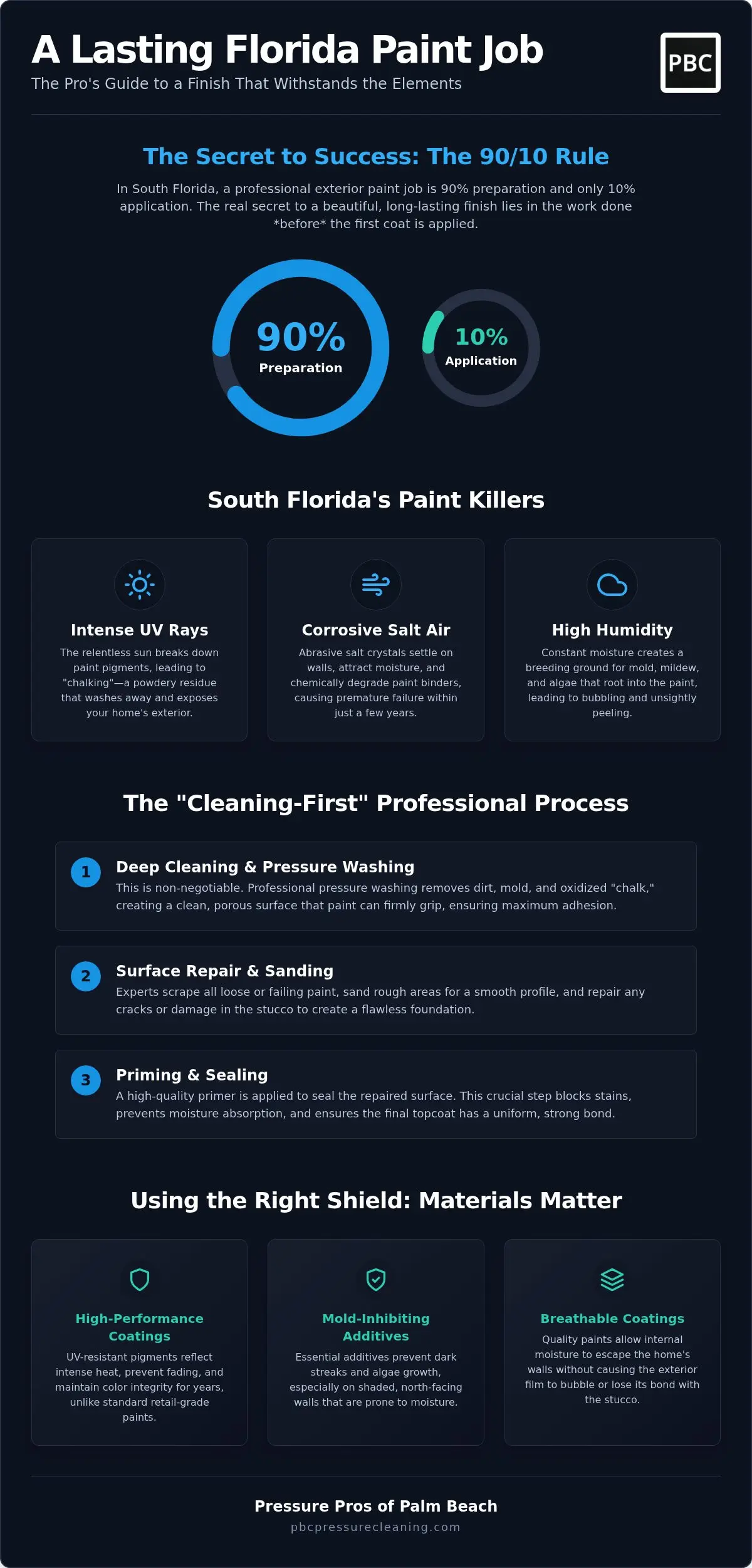 Exterior Painting in Palm Beach County: The Ultimate Homeowner’s Guide