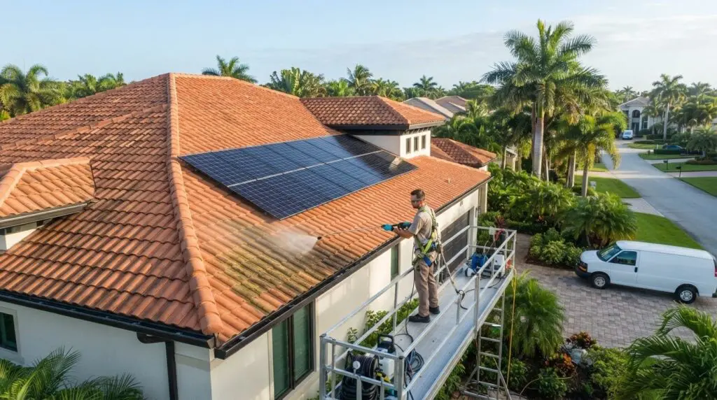 How to Clean a Roof Without Damaging Solar Panels
