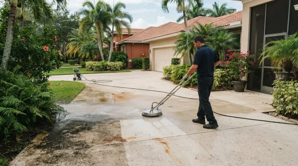 Concrete Stain Removal in West Palm Beach: A Homeowner’s Guide