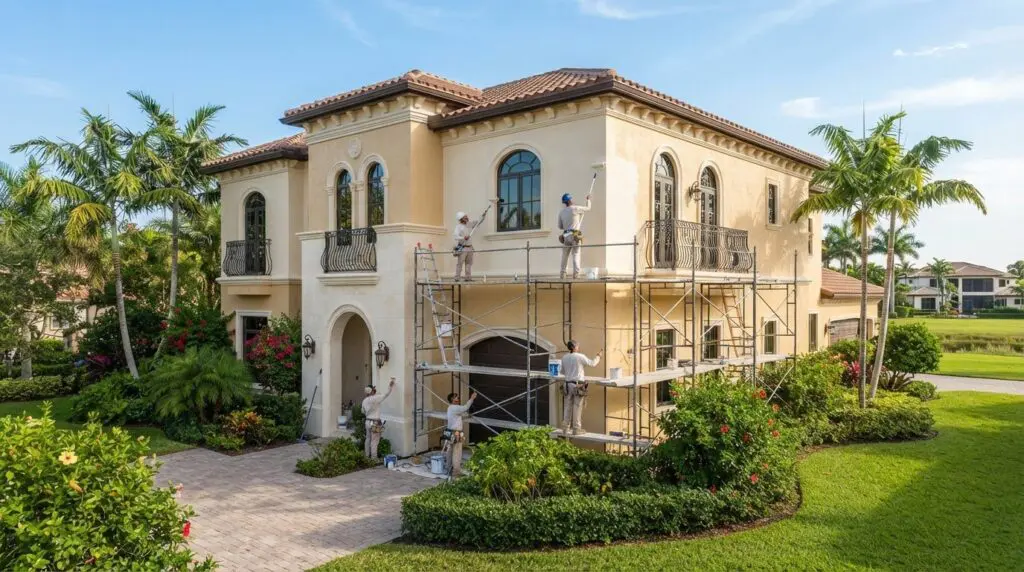 Exterior Stucco Painting Services in Wellington for Lasting Exterior Protection
