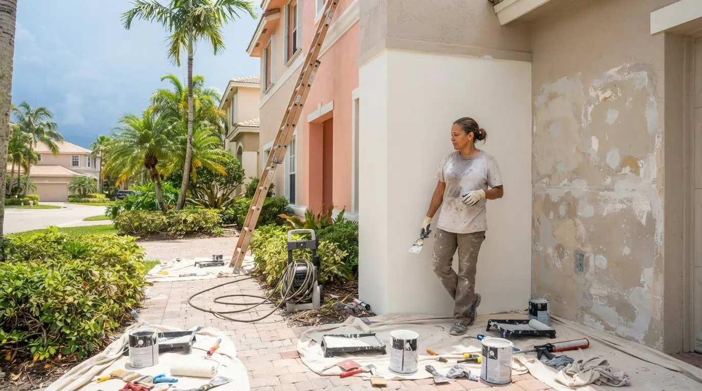 Hidden Costs of DIY Exterior Painting in 2026: What Palm Beach County Property Owners Should Know