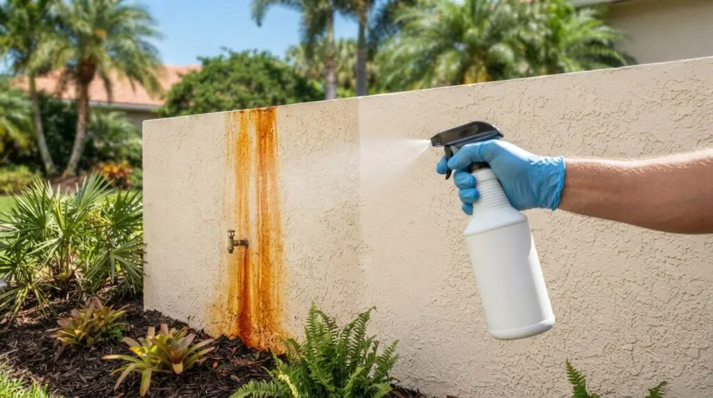 How to Choose a Rust Remover for Sprinkler Stains on Walls