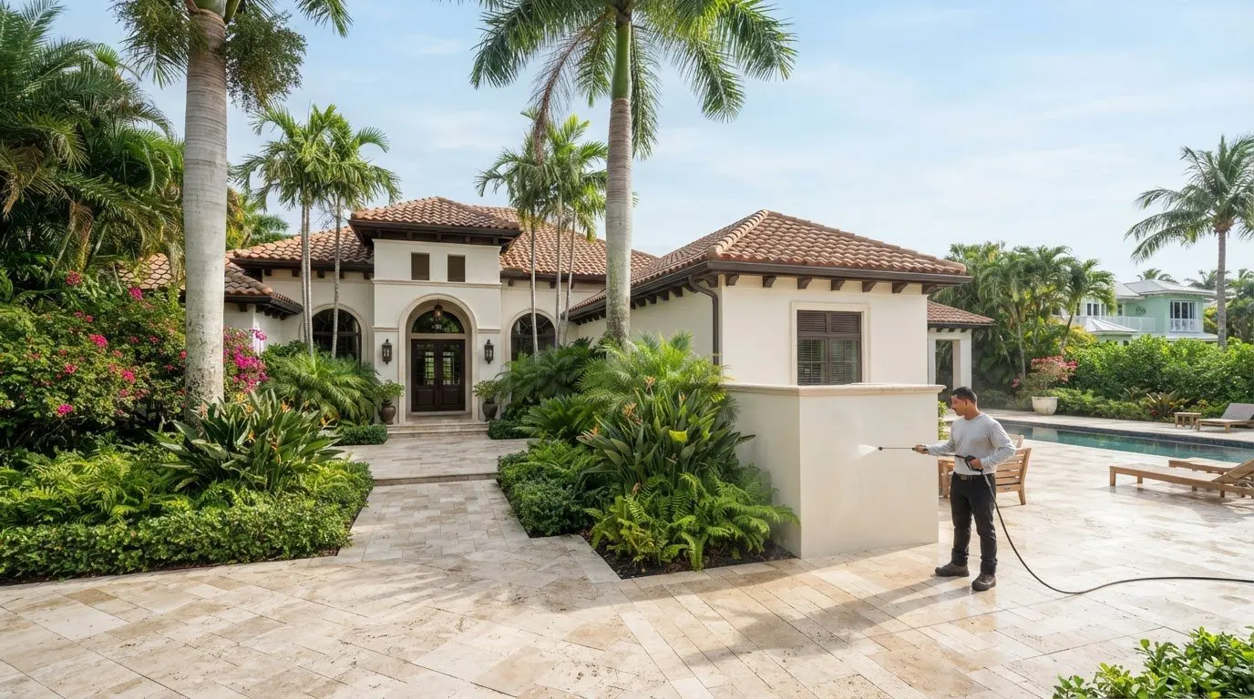 Luxury Home Exterior Cleaning Services in Palm Beach: A Property Care Guide