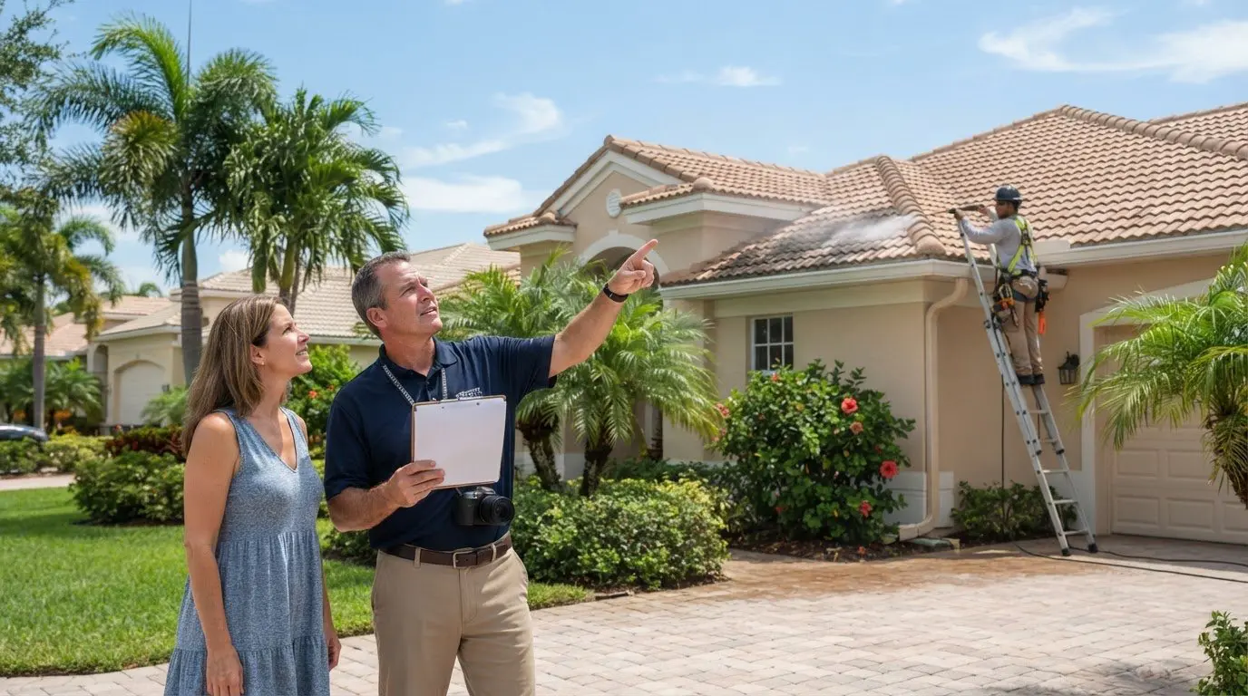 Roof Cleaning for a Home Insurance Inspection: What Florida Homeowners Should Know