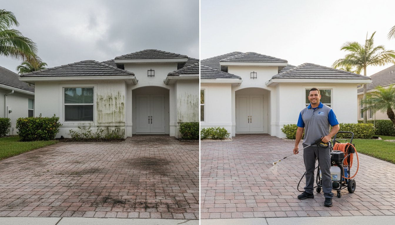 Choosing the Best Pressure Cleaning in Palm Beach: A Complete Guide Hero Image