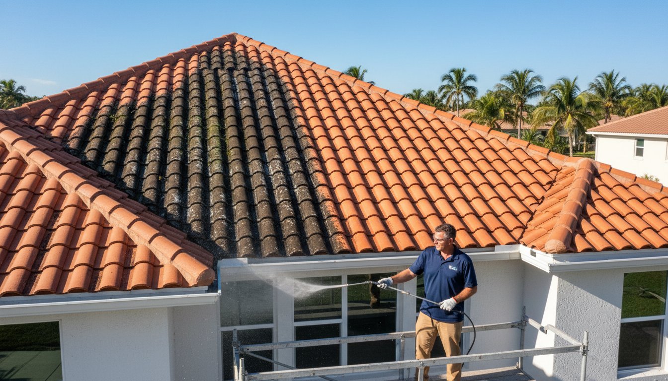 How Much Does Roof Cleaning Cost in Florida? A 2026 Pricing Guide Hero Image