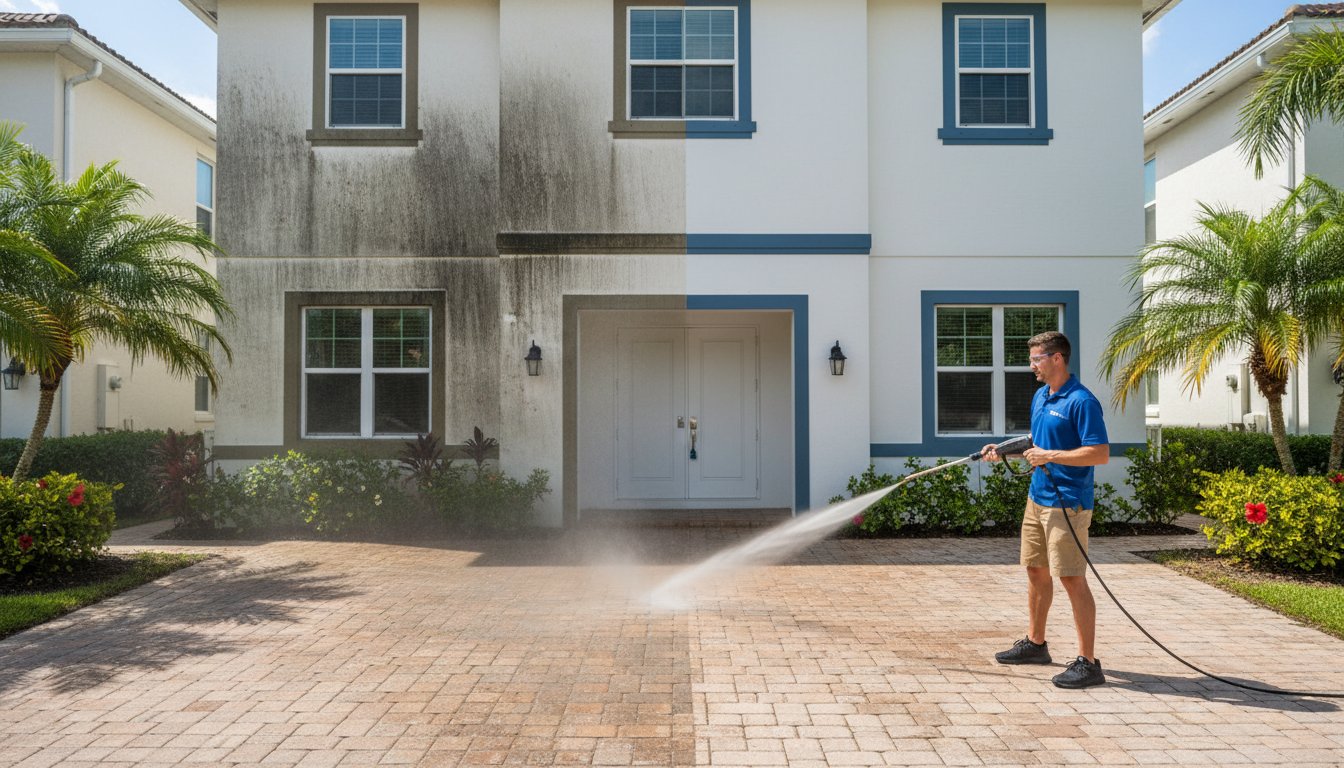 Pressure Cleaning Palm Beach County: The Ultimate Guide to a Spotless Property Hero Image