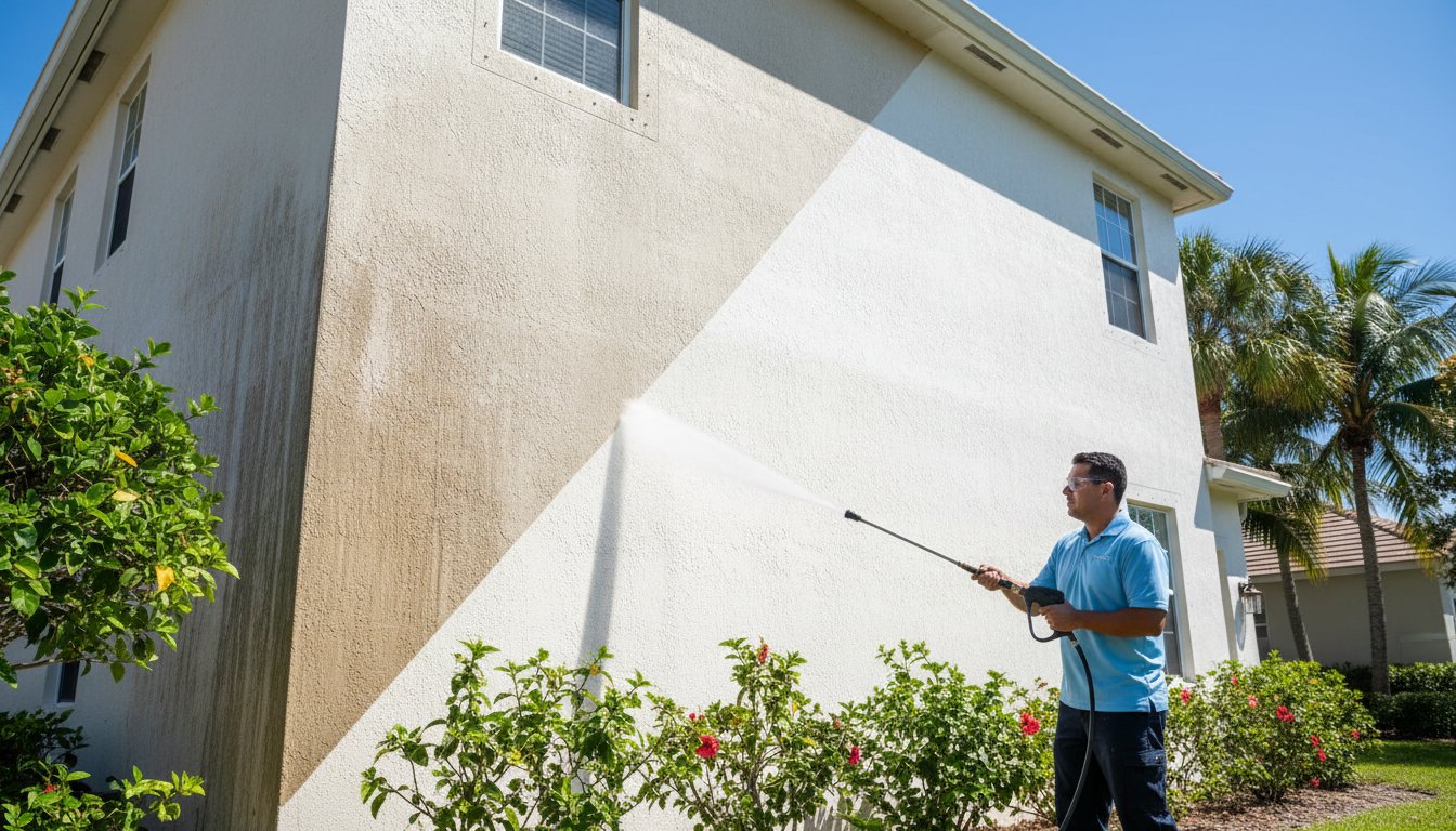 Pressure Washing Before Painting: A Pro's Guide to a Flawless Finish Hero Image