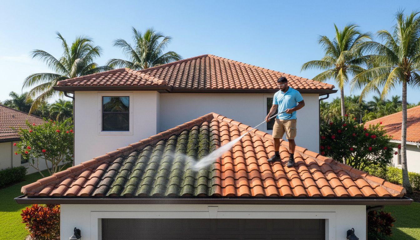 Residential Roof Cleaning Boca Raton: A Homeowner's Guide Hero Image