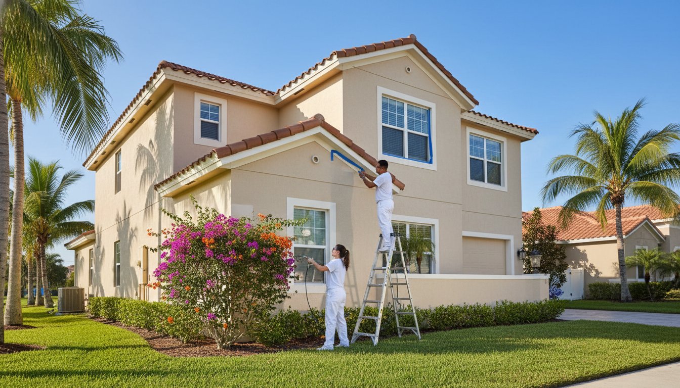 Local Painters Near Me: Professional Exterior Painting in Palm Beach County Hero Image