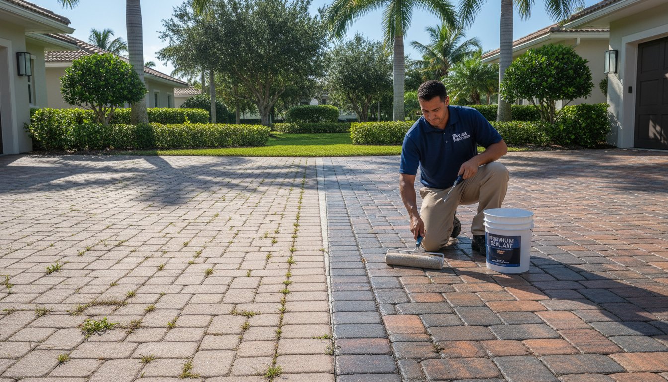 Professional Paver Sealing Near Me: Protect Your Florida Property in 2026