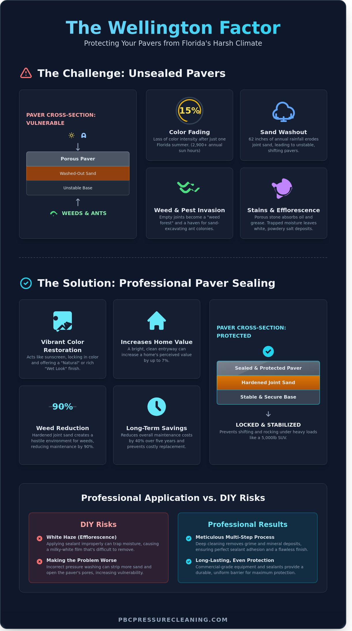 Professional Paver Sealing Services in Wellington, FL: The Ultimate Property Protection Guide