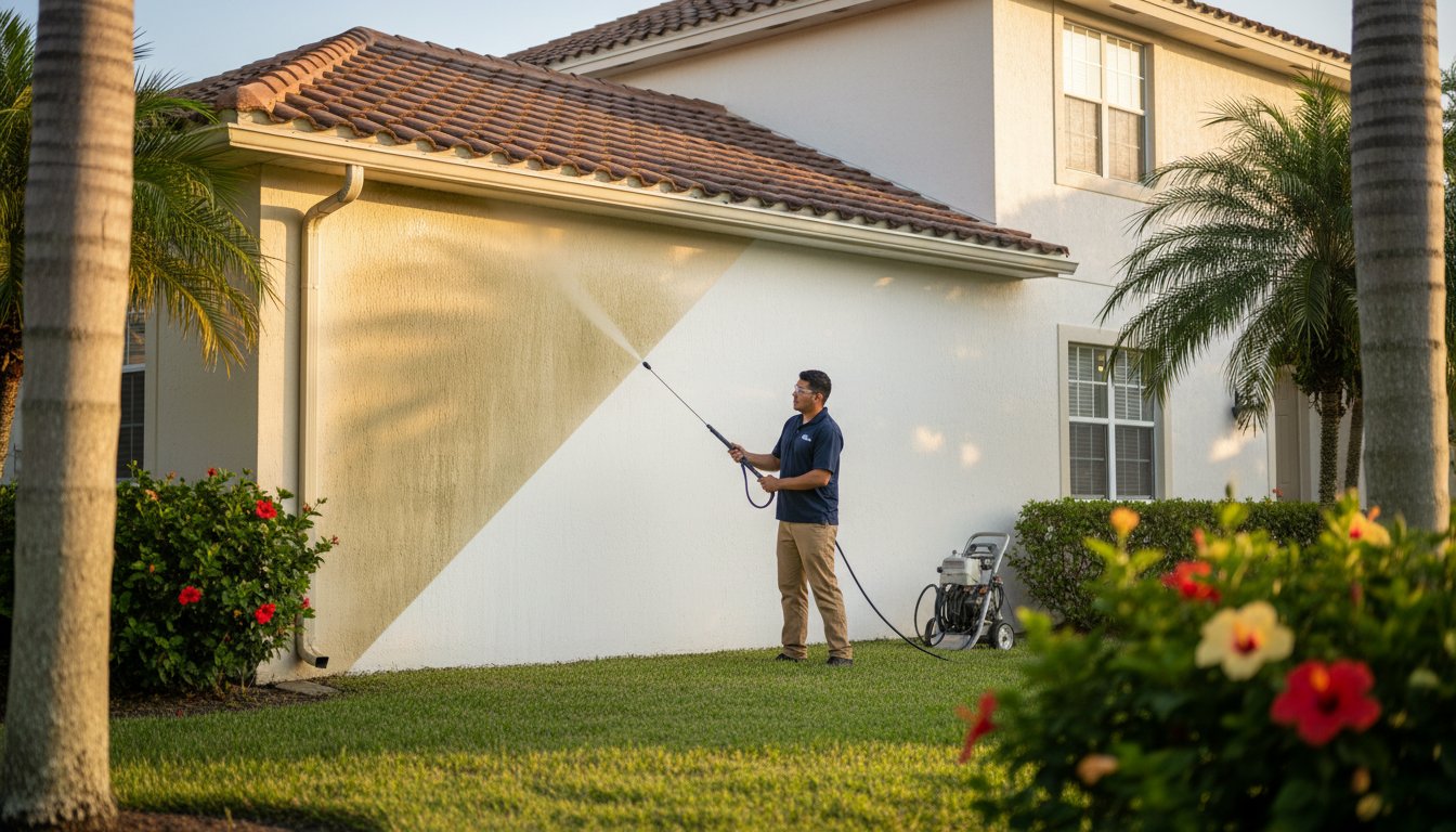 Licensed and Insured Pressure Washing in Wellington, FL: A Homeowner’s Buying Guide