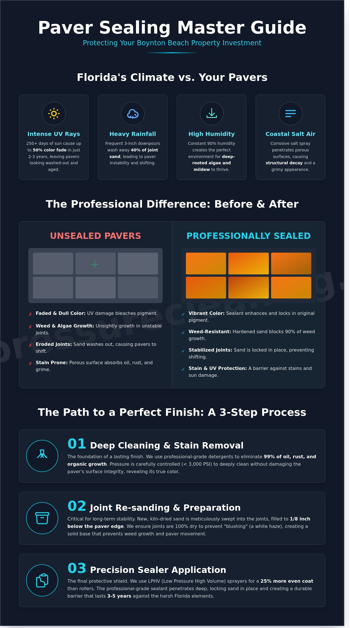 Paver Sealing Companies in Boynton Beach: Protecting Your Florida Investment