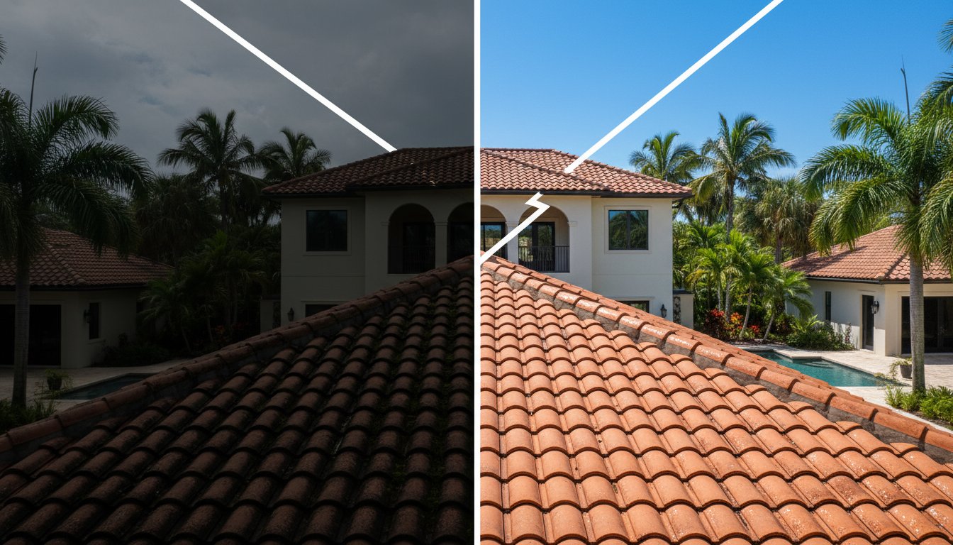 Will a Dirty Roof Fail a 4-Point Inspection in Florida? What Homeowners Need to Know