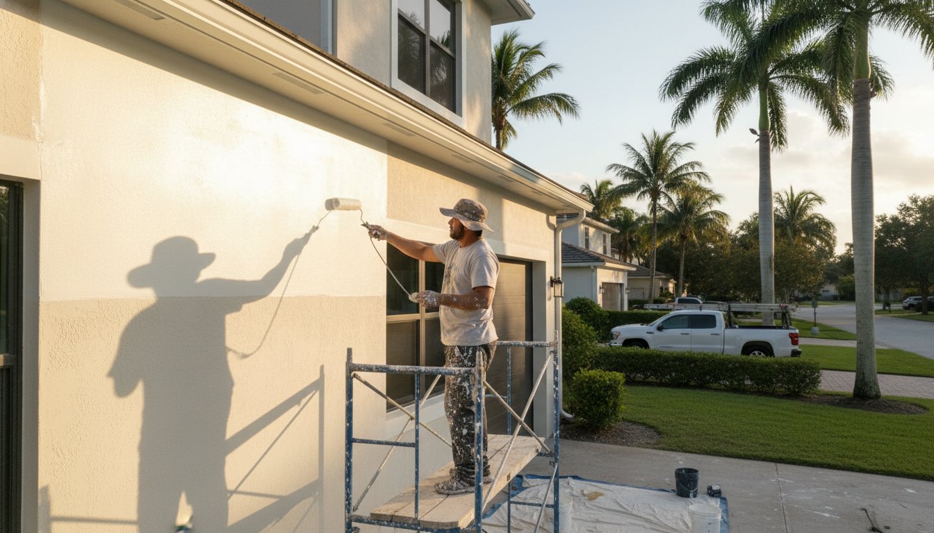 Exterior House Painters in Palm Beach County: Protecting Your Florida Home