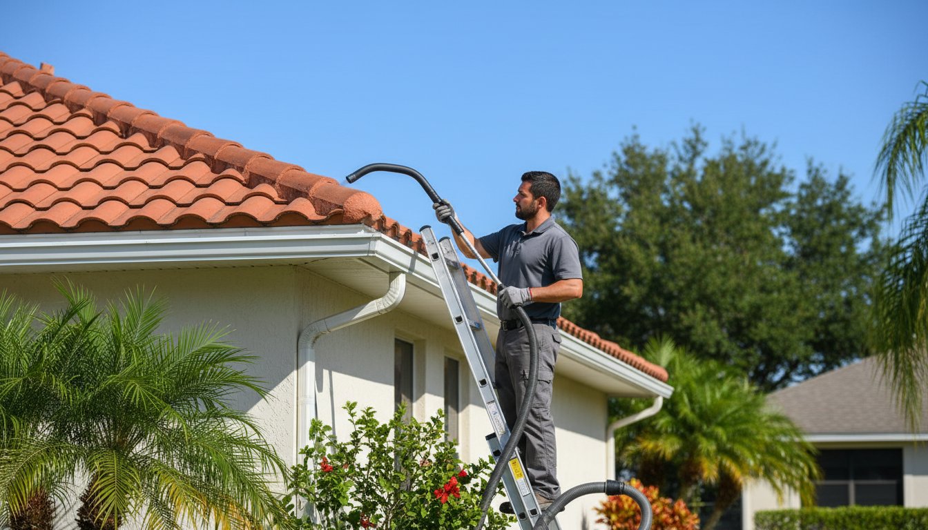 Professional Gutter Cleaning Near Me: A Palm Beach County Homeowner's Guide