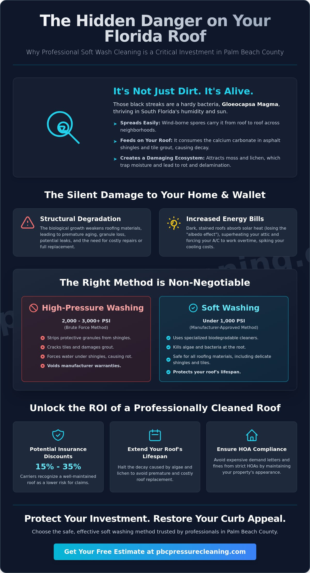 Professional Roof Cleaning in Palm Beach County: Protect Your Home Investment