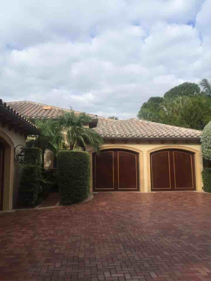 Residential paver sealing in Boynton Beach, FL